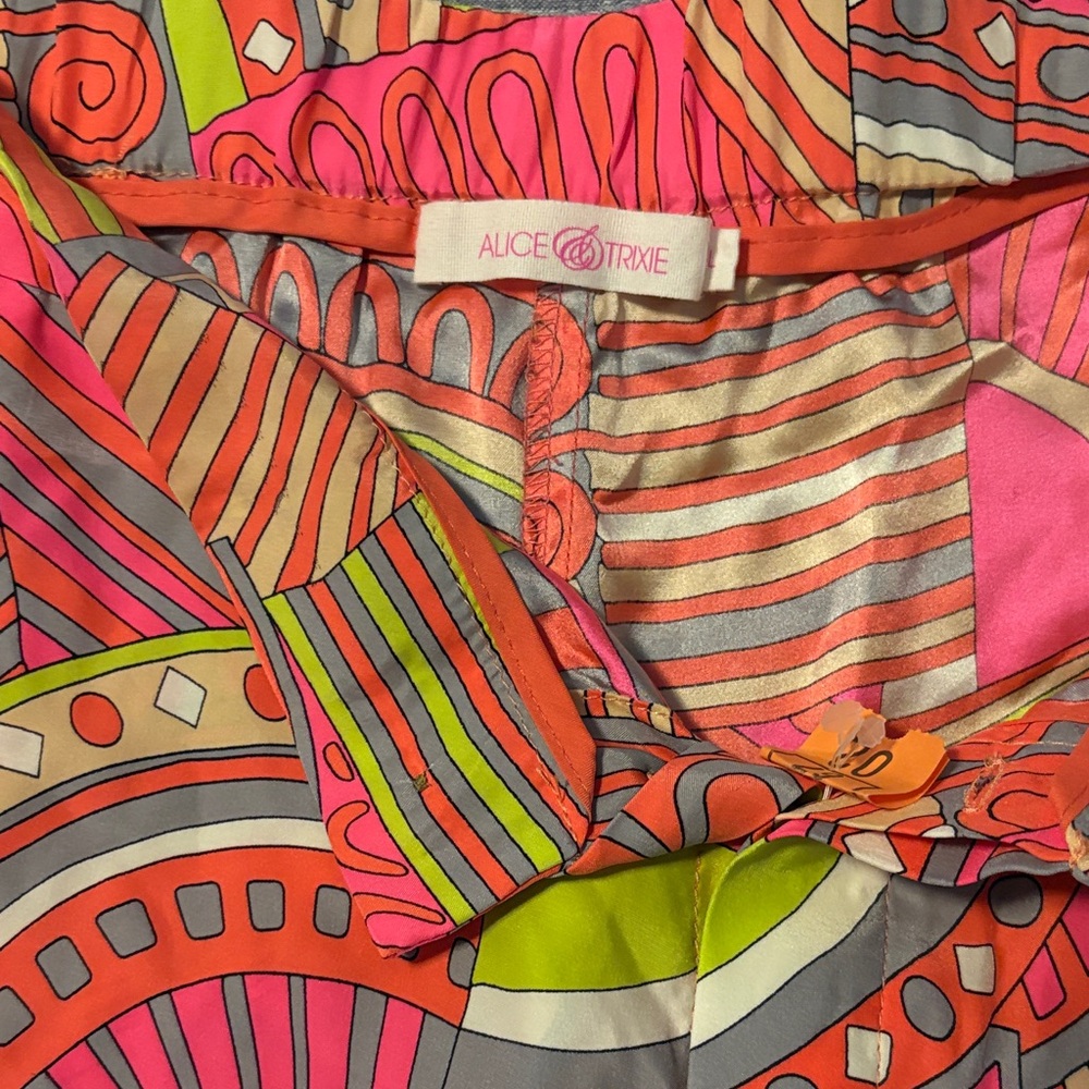 Alice & Trixie Multicolor Geometric shorts